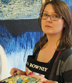 Art tutor Emma Souter